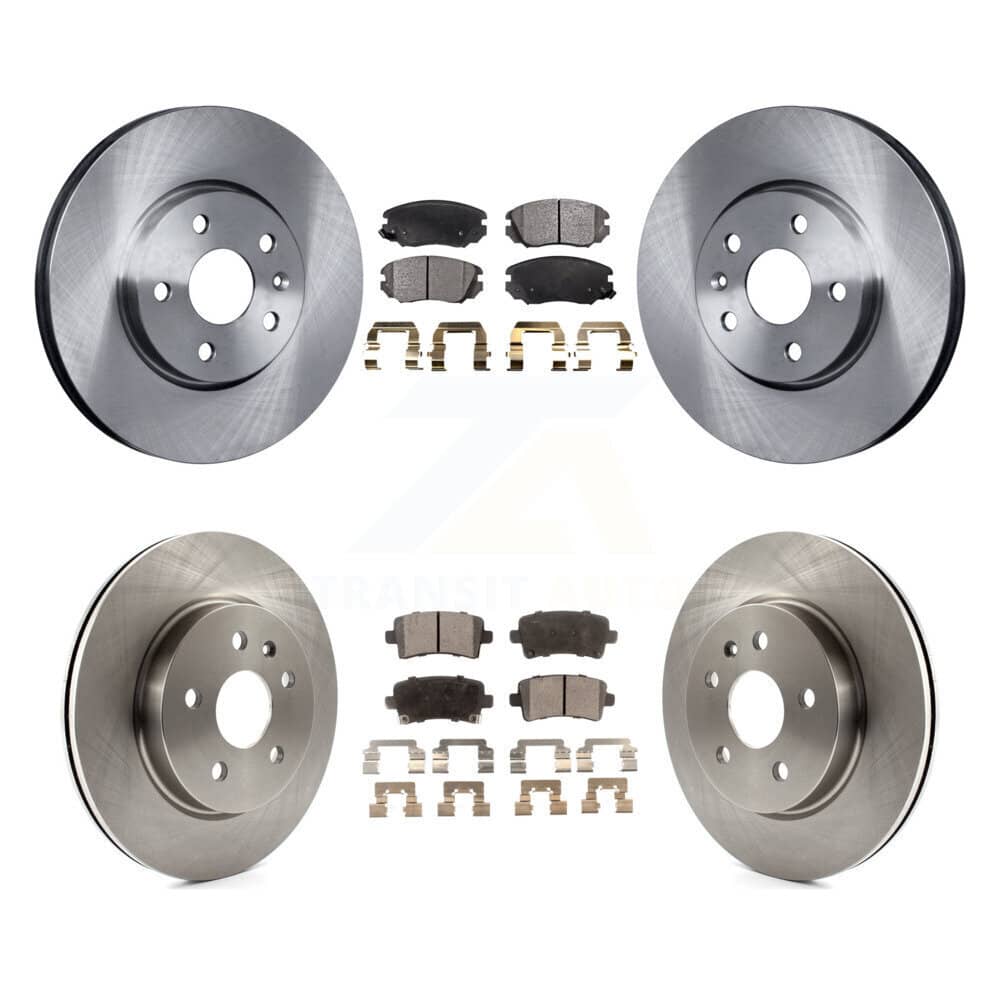 Transit Auto - K8F-100818 - Front and Rear Disc Brake Kits