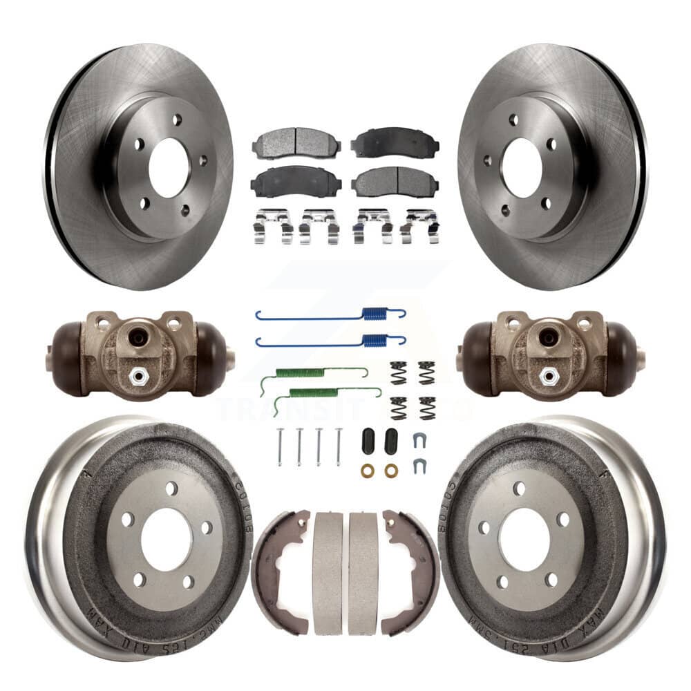 Transit Auto - K8F-102188 - Front and Rear Disc Brake Kits