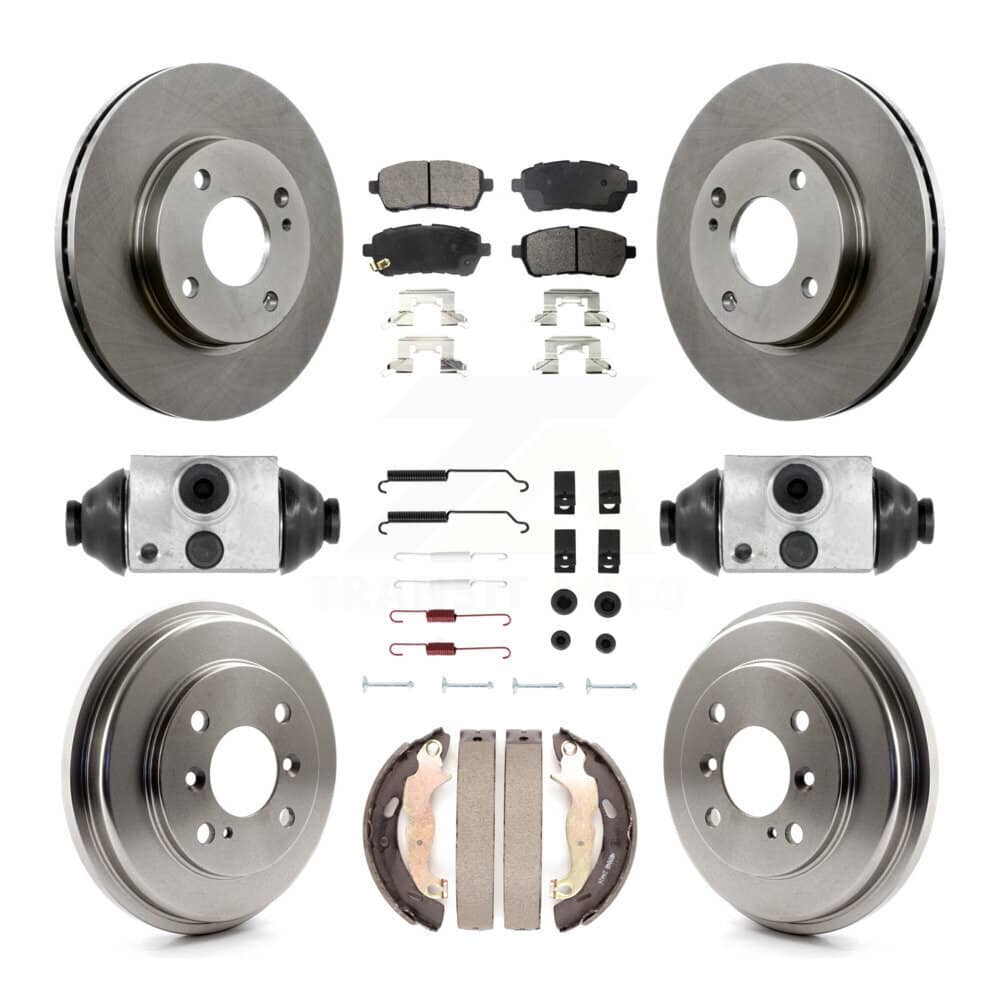 Transit Auto - K8F-102200 - Front and Rear Disc Brake Kits