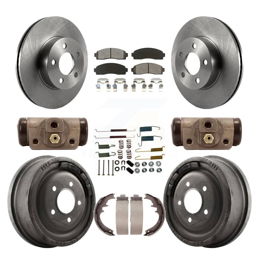 Transit Auto - K8S-102222 - Front and Rear Disc Brake Kits