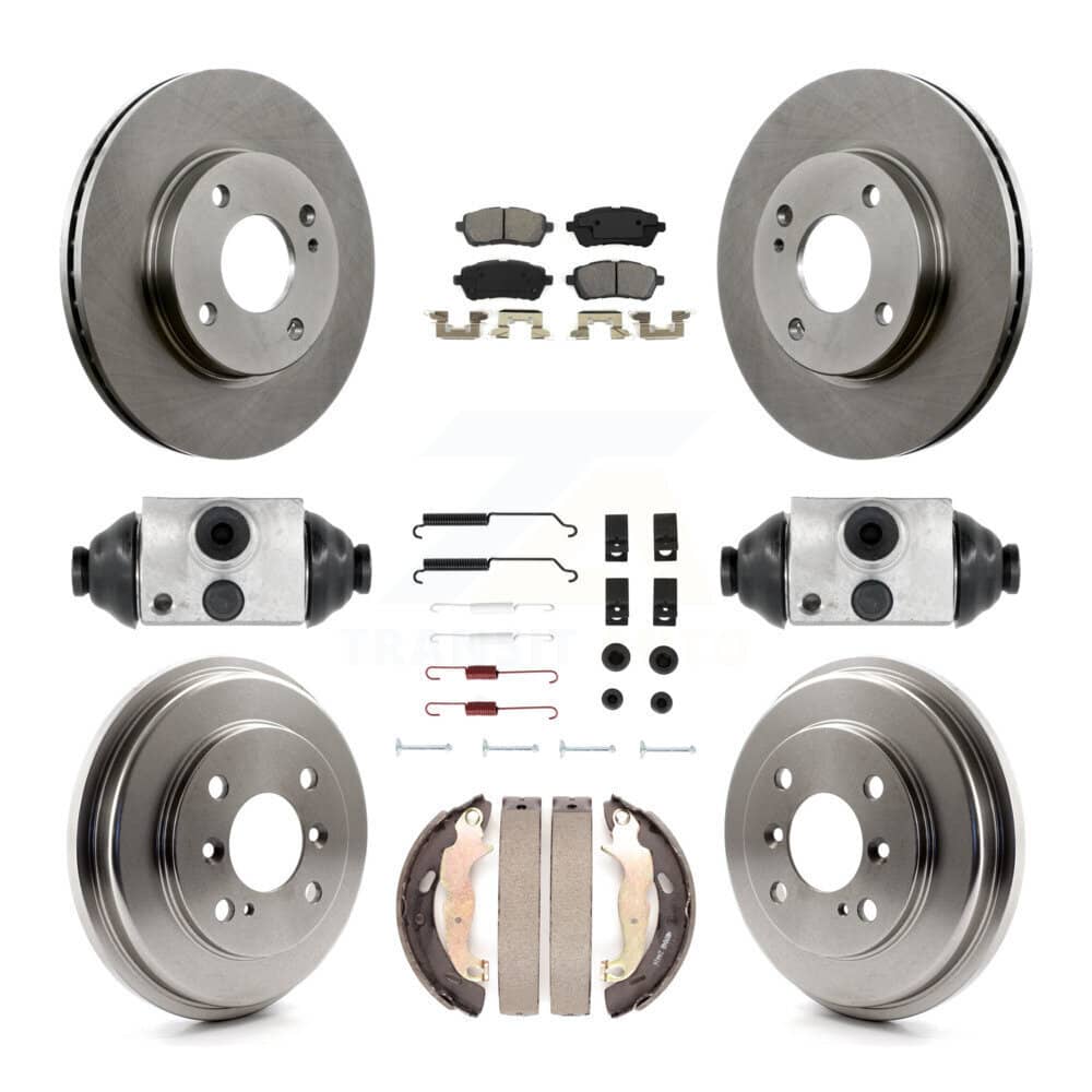 Transit Auto - K8S-102227 - Front and Rear Disc Brake Kits