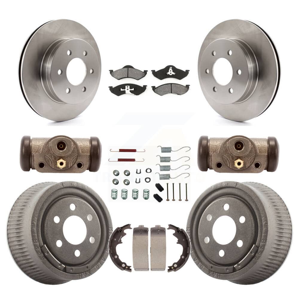 Transit Auto - K8S-102517 - Front and Rear Disc Brake Kits