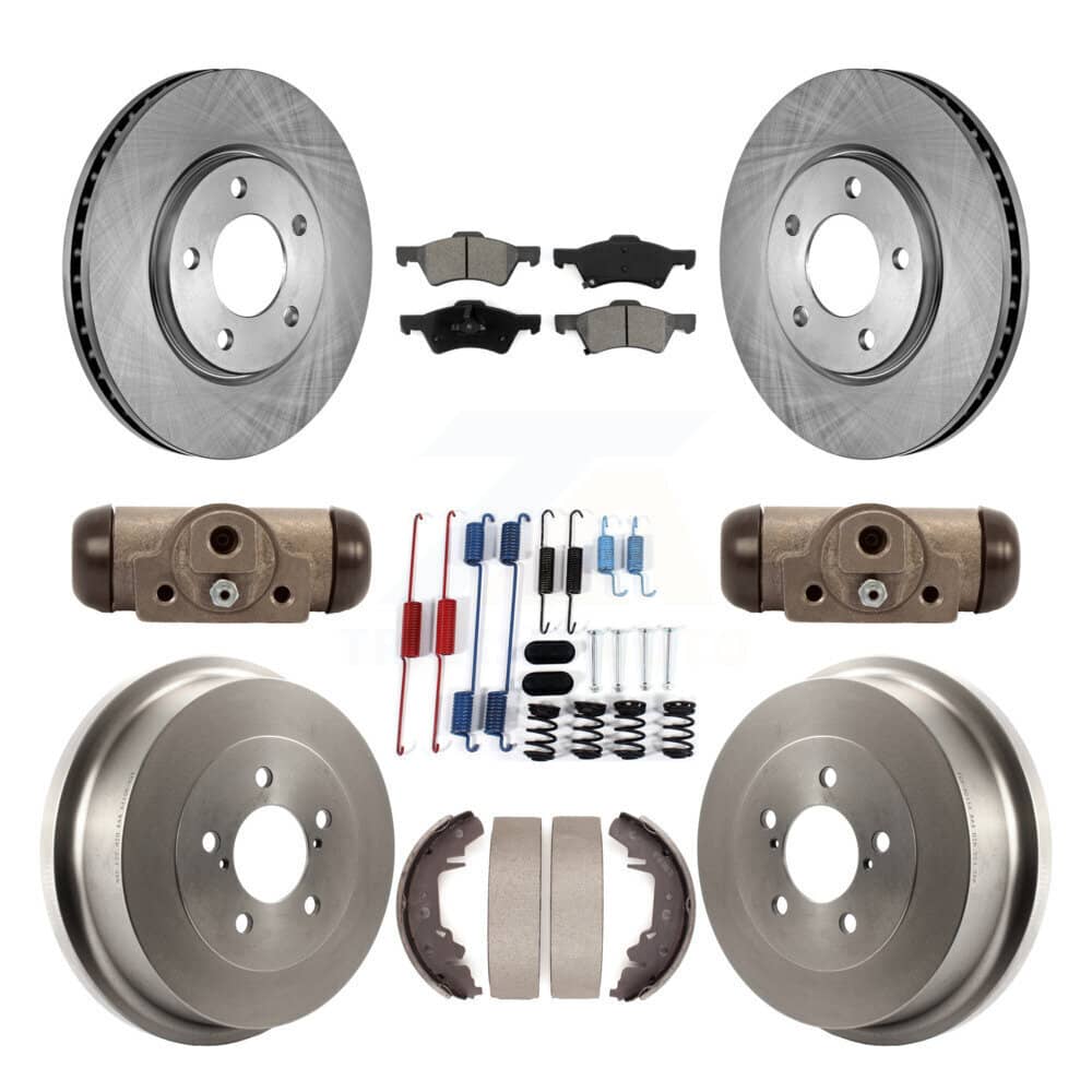 Transit Auto - K8S-102531 - Front and Rear Disc Brake Kits