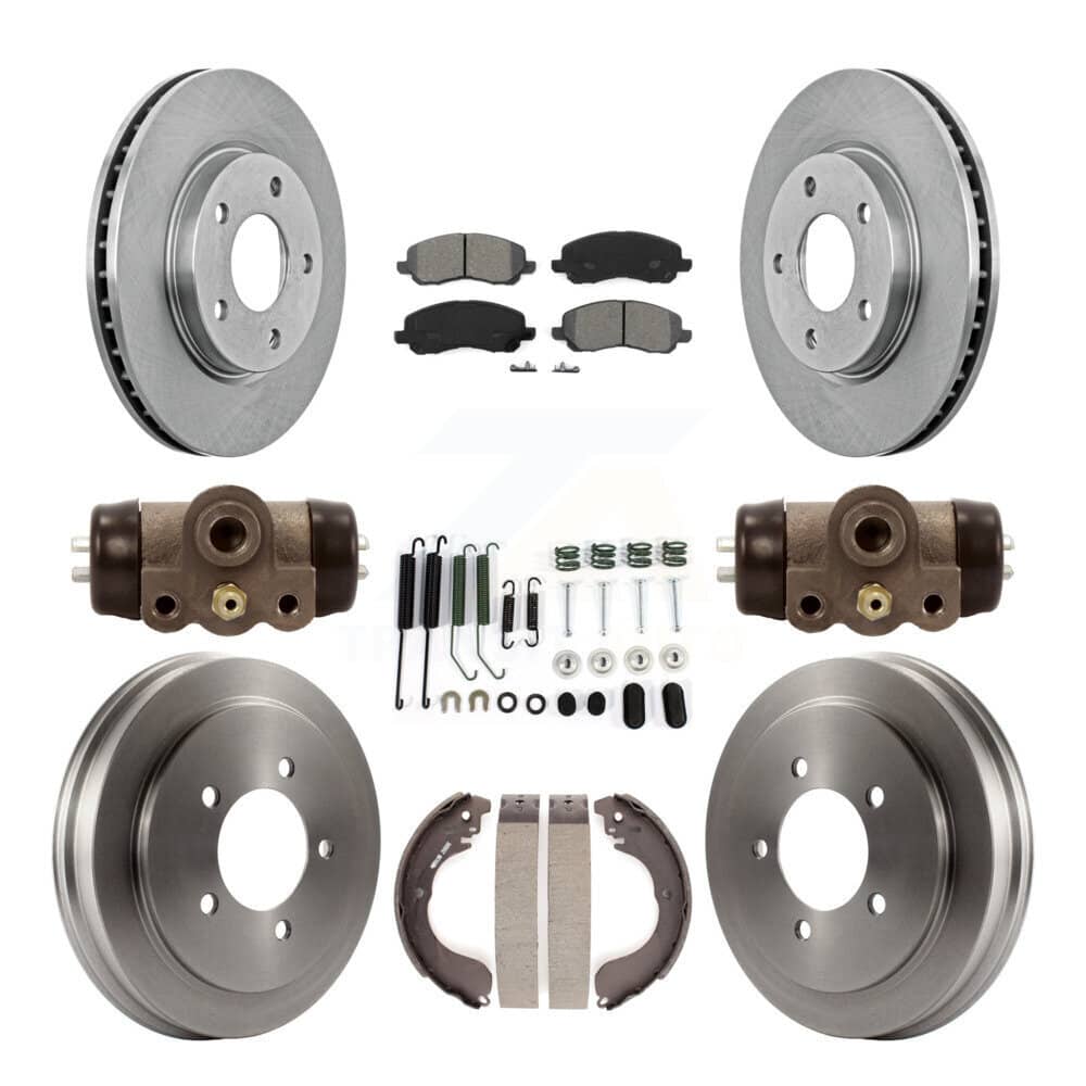 Transit Auto - K8S-102535 - Front and Rear Disc Brake Kits