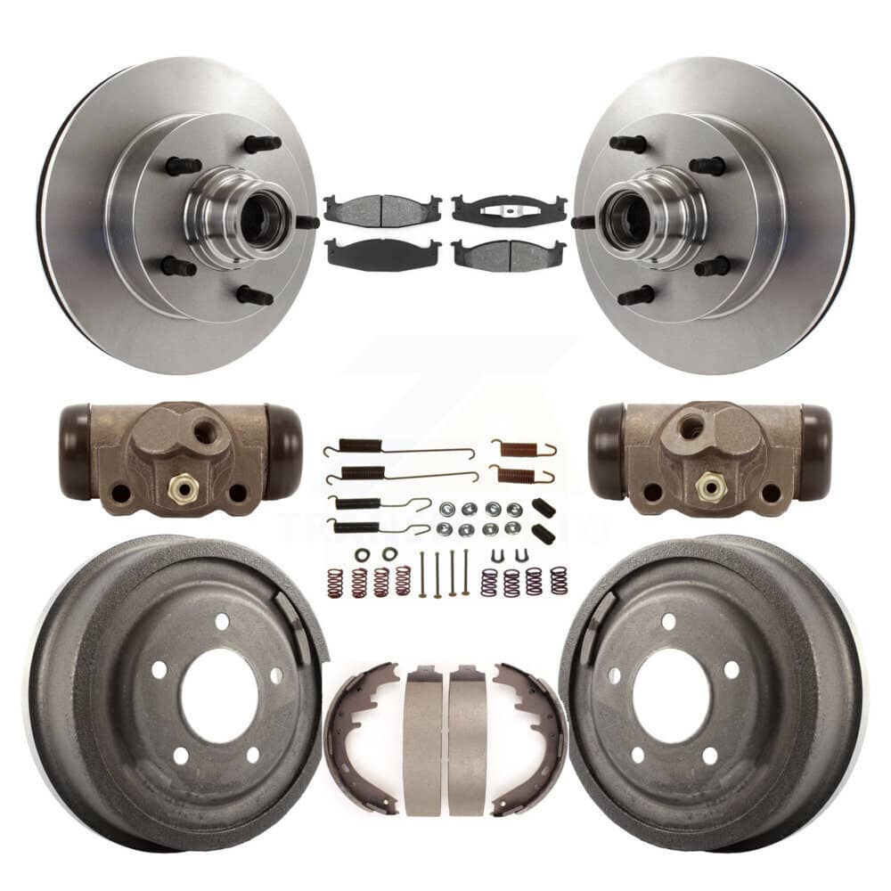 Transit Auto - K8S-103168 - Front and Rear Disc Brake Kits