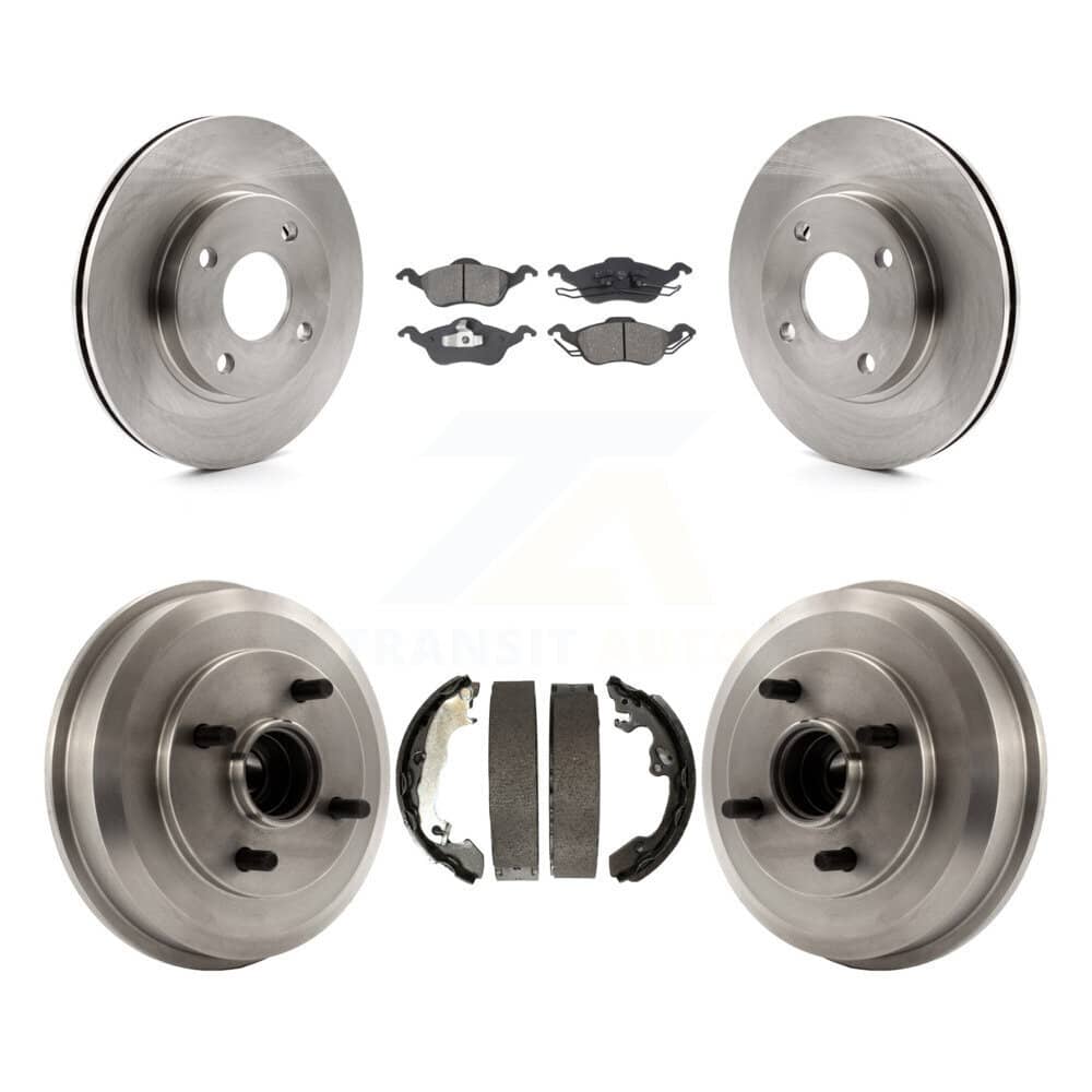 Transit Auto - K8S-103228 - Front and Rear Disc Brake Kits