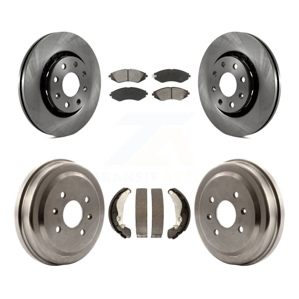 Transit Auto - K8S-103233 - Front and Rear Disc Brake Kits