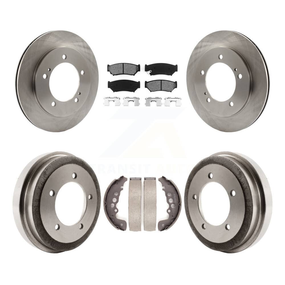 Transit Auto - K8S-103373 - Front and Rear Disc Brake Kits