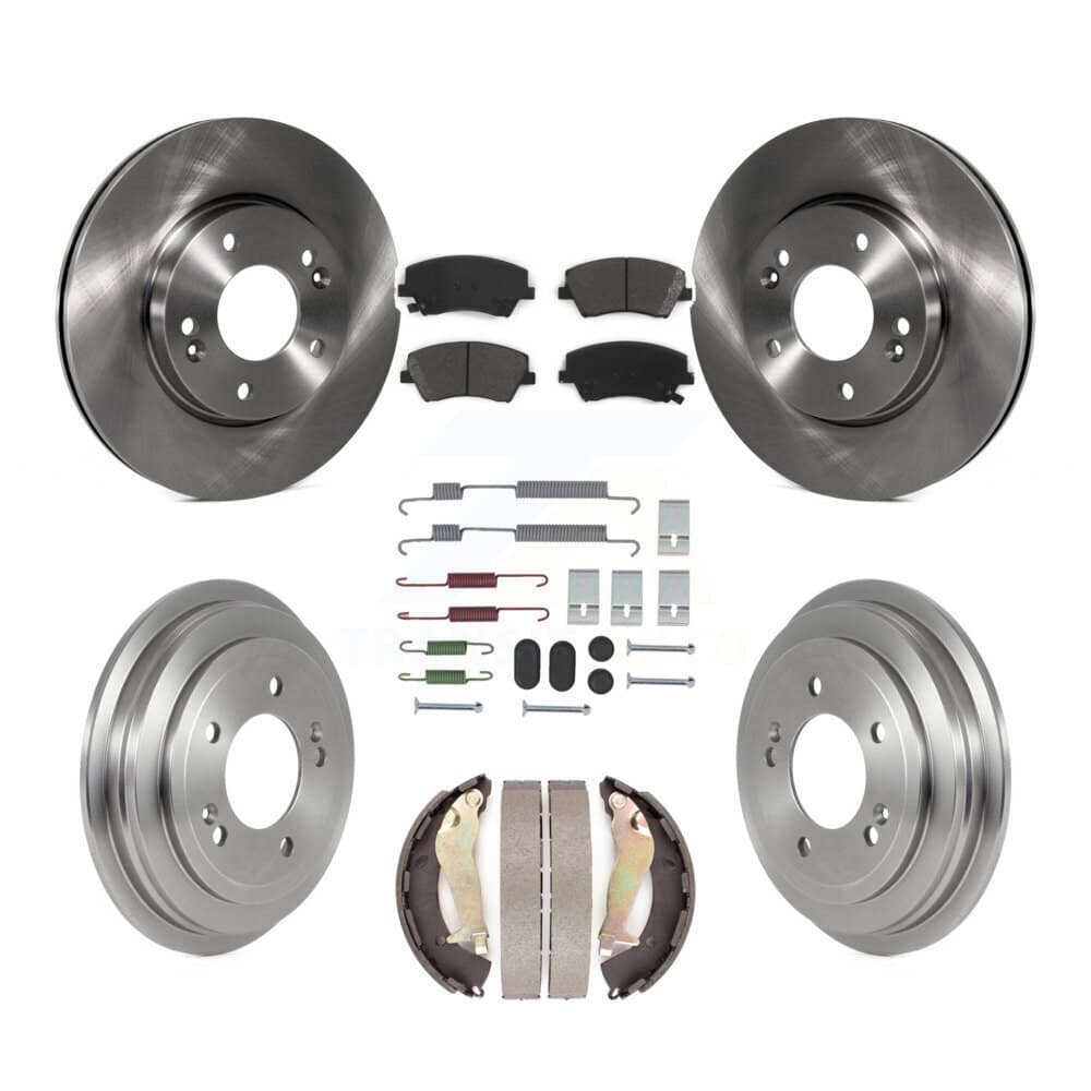 Transit Auto - K8S-104070 - Front and Rear Disc Brake Kits