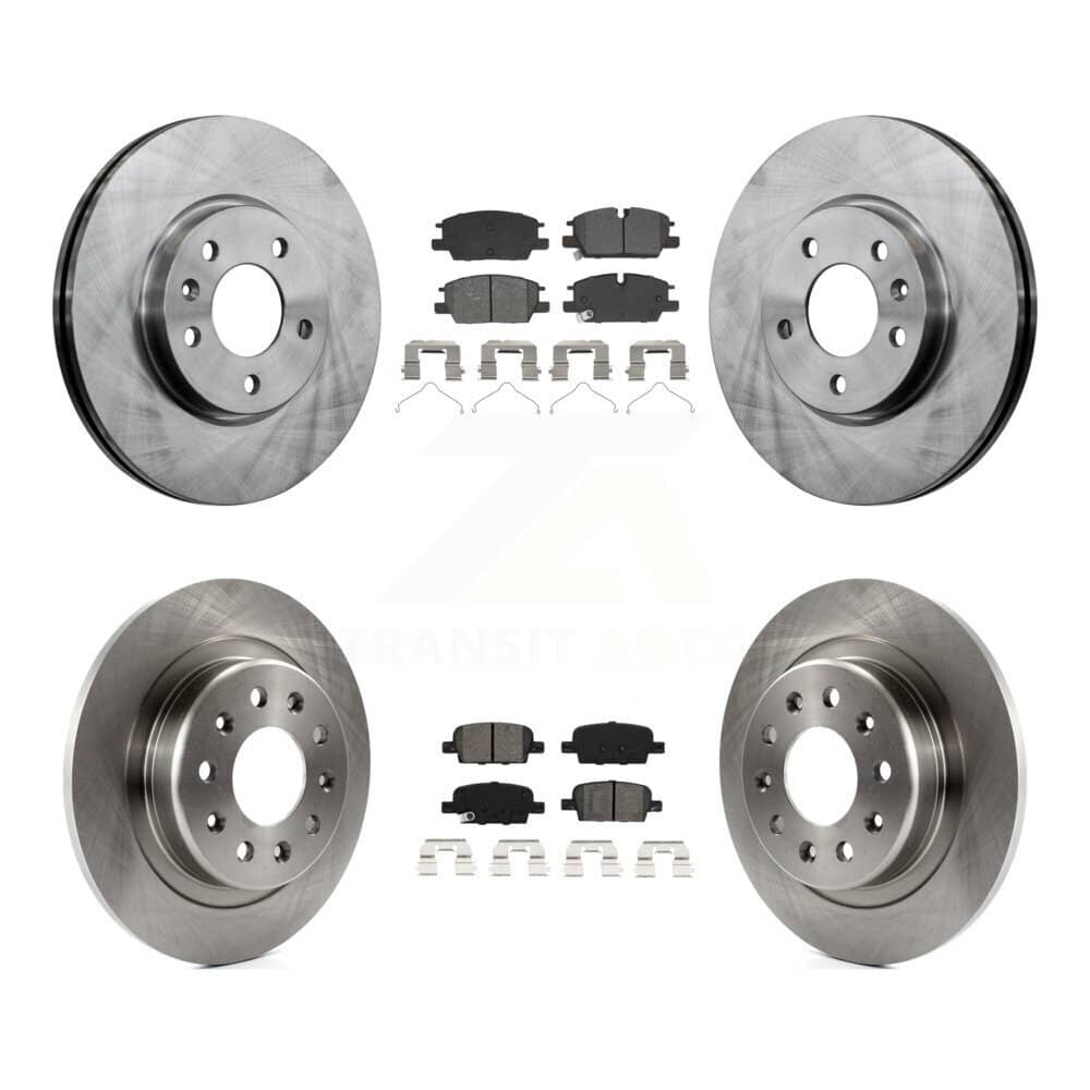 Transit Auto - K8S-104115 - Front and Rear Disc Brake Kits