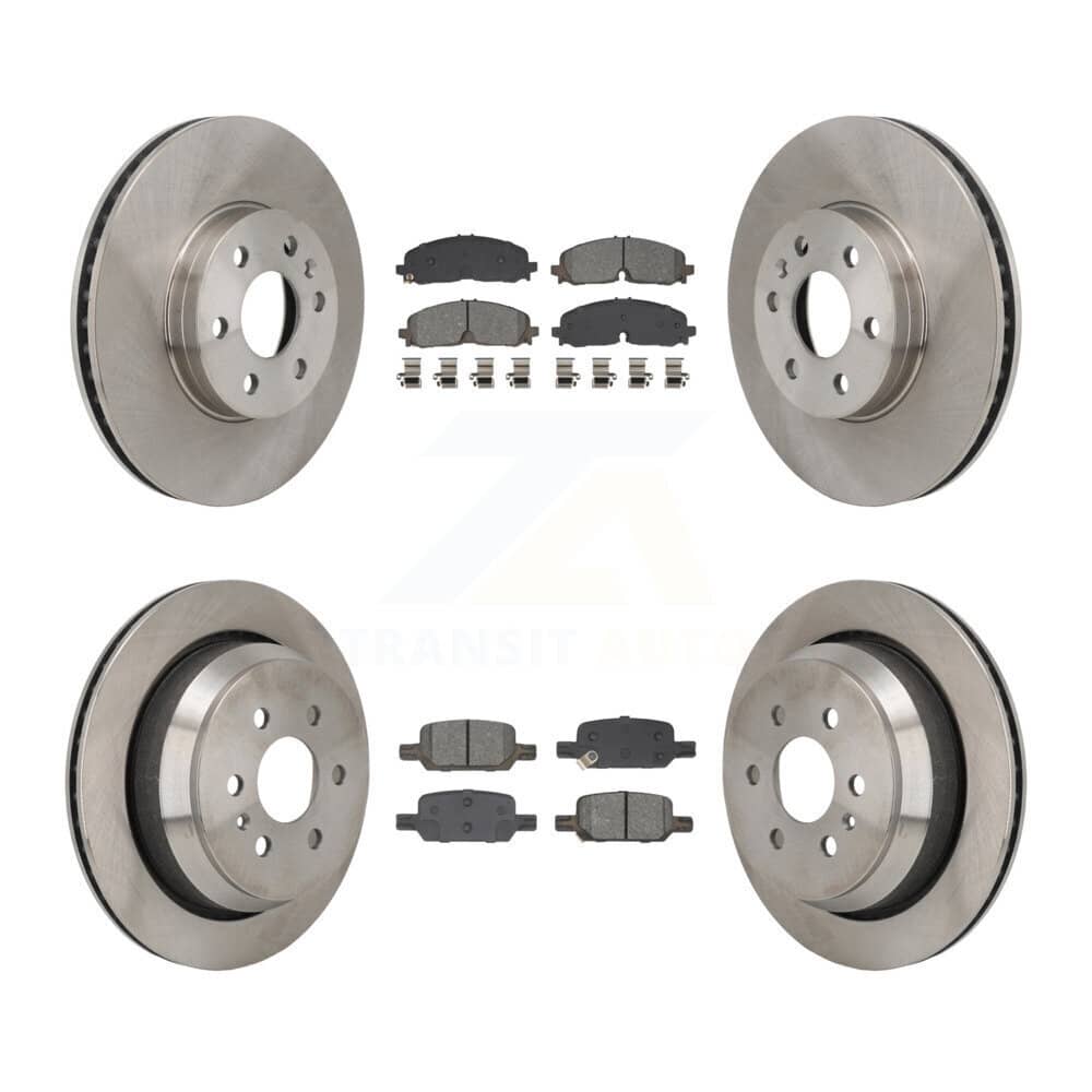 Transit Auto - K8S-104134 - Front and Rear Disc Brake Kits