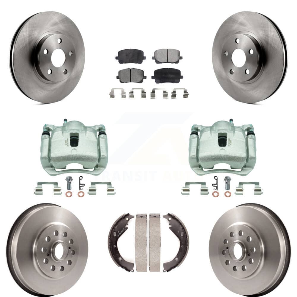 Transit Auto - KC8-100791P - Front and Rear Disc Brake Kits