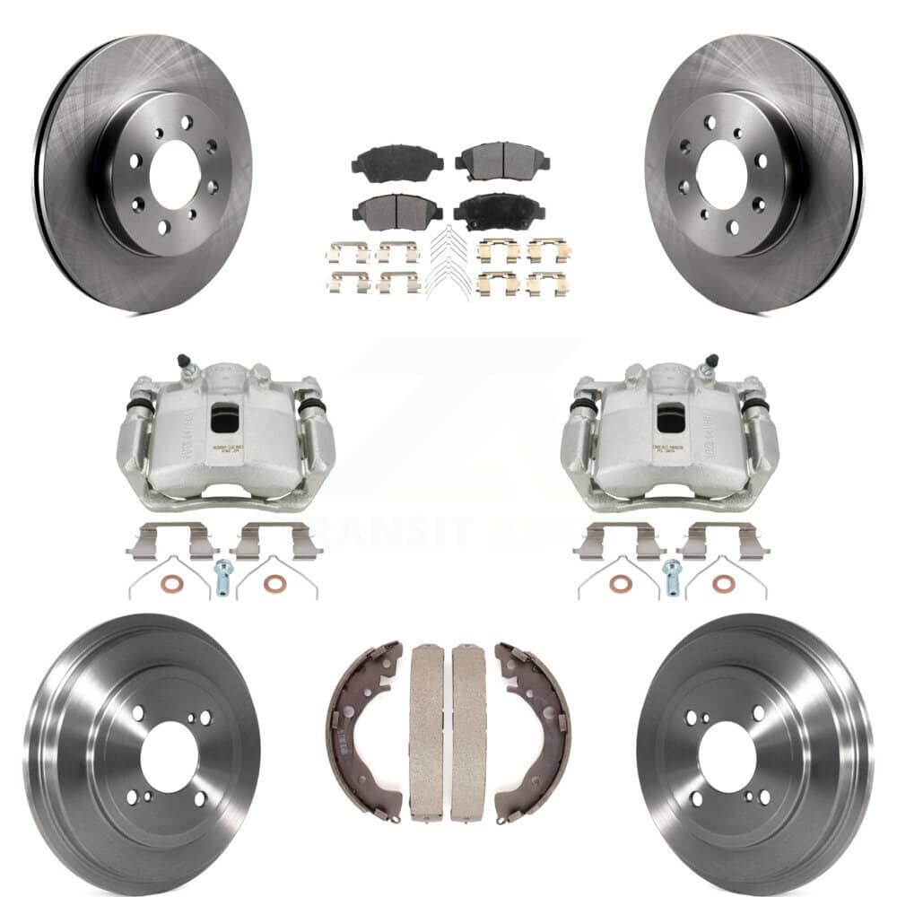 Transit Auto - KC8-100806P - Front and Rear Disc Brake Kits