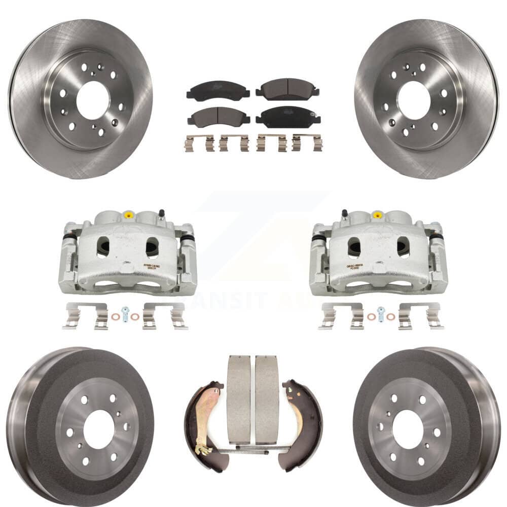 Transit Auto - KC8-100850T - Front and Rear Disc Brake Kits