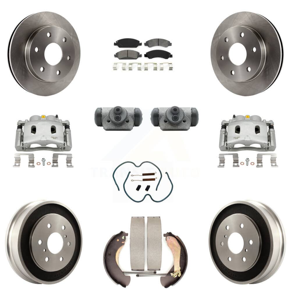 Transit Auto - KC8-100886S - Front and Rear Disc Brake Kits