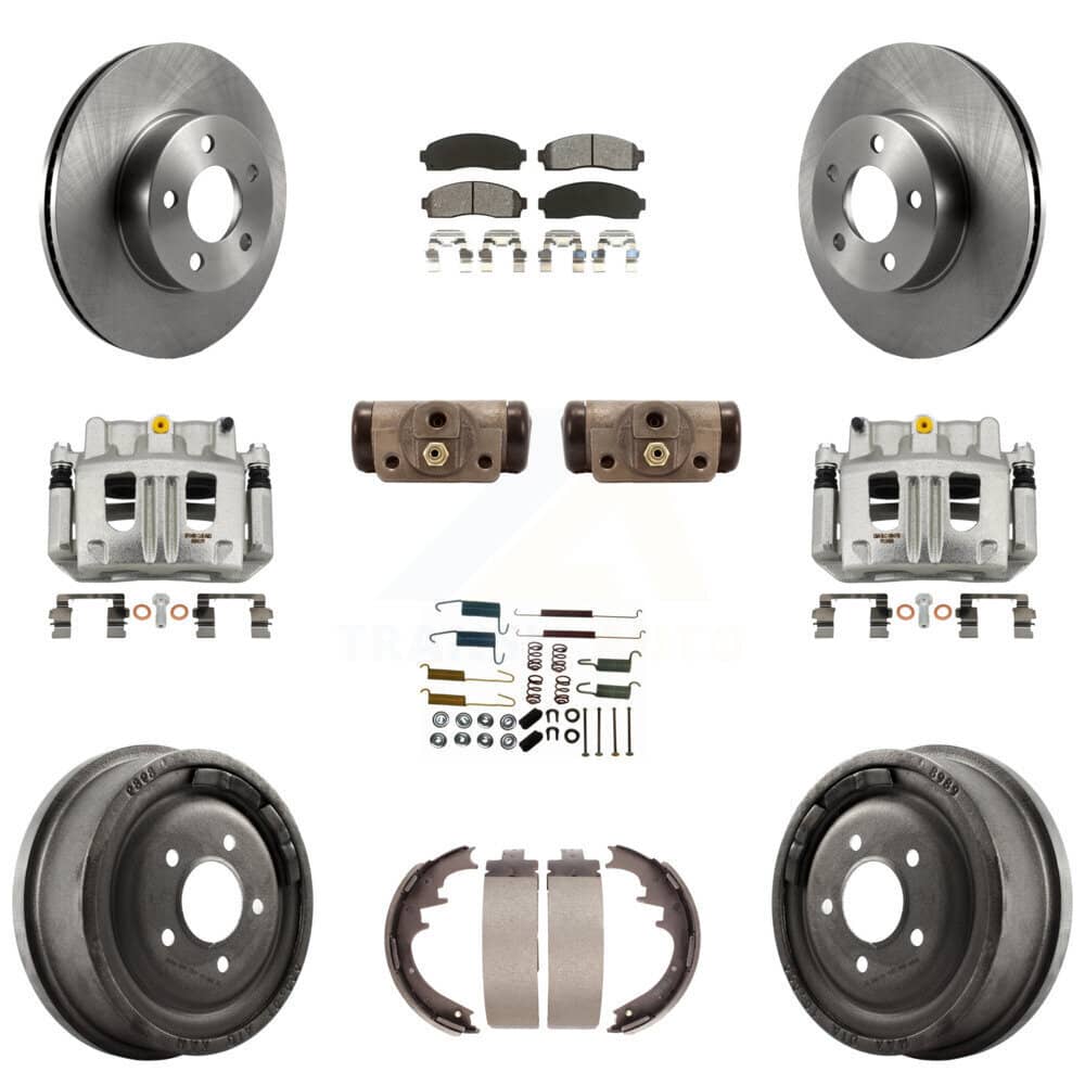 Transit Auto - KC8-100892S - Front and Rear Disc Brake Kits