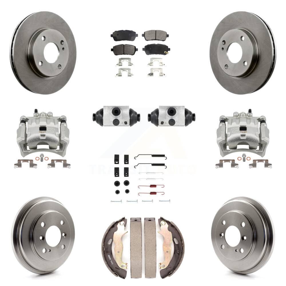 Transit Auto - KC8-100910T - Front and Rear Disc Brake Kits