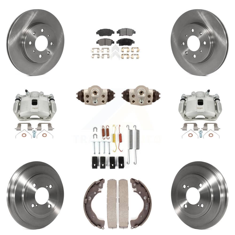 Transit Auto - KC8-100920T - Front and Rear Disc Brake Kits