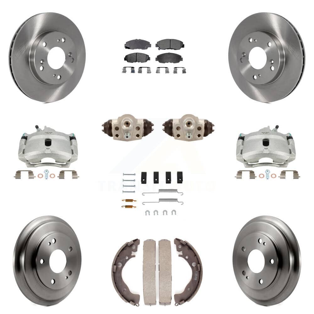Transit Auto - KC8-100923T - Front and Rear Disc Brake Kits