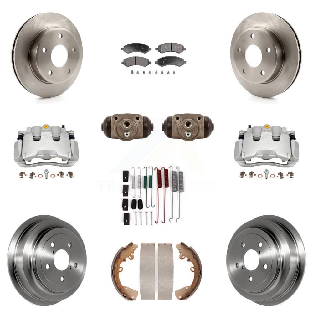 Transit Auto - KC8-100926T - Front and Rear Disc Brake Kits