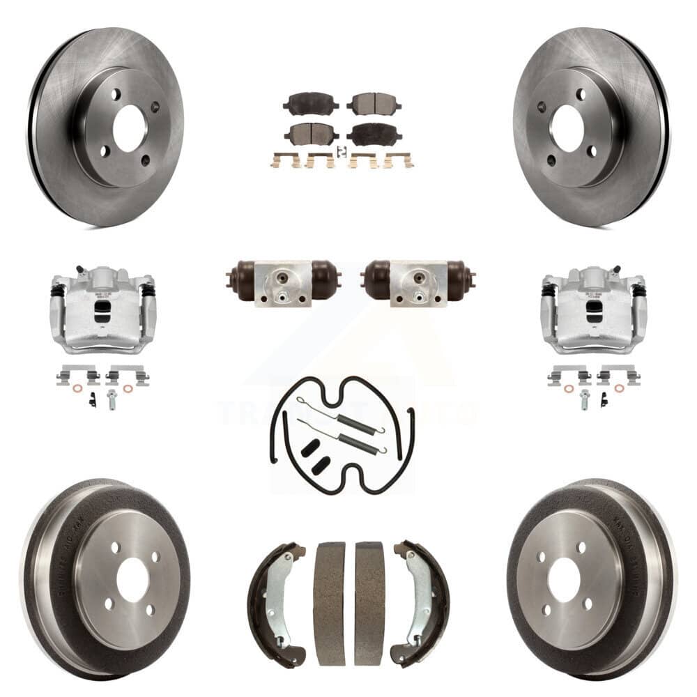 Transit Auto - KC8-100943T - Front and Rear Disc Brake Kits