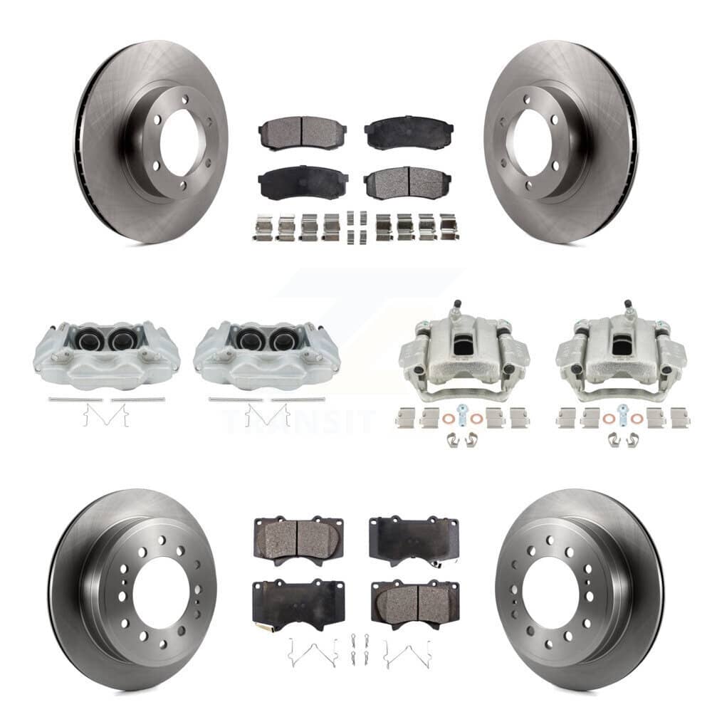 Transit Auto - KC8-100961T - Front and Rear Disc Brake Kits