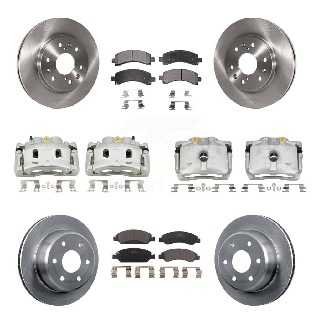 Transit Auto - KC8-101017T - Front and Rear Disc Brake Kits