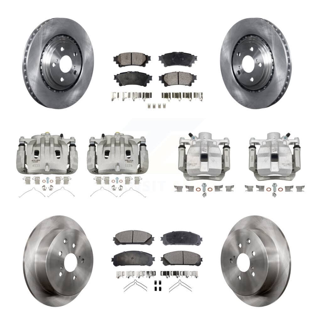 Transit Auto - KC8-101020P - Front and Rear Disc Brake Kits