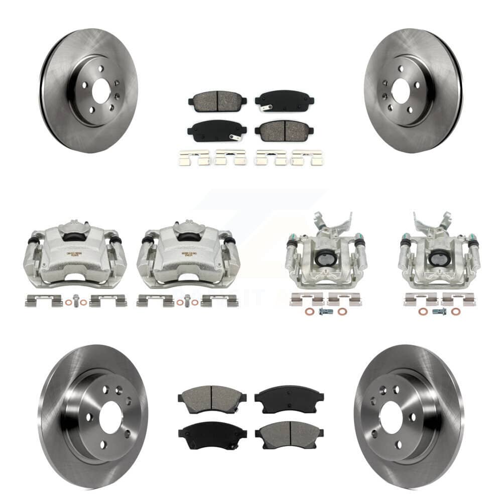 Transit Auto - KC8-101024S - Front and Rear Disc Brake Kits