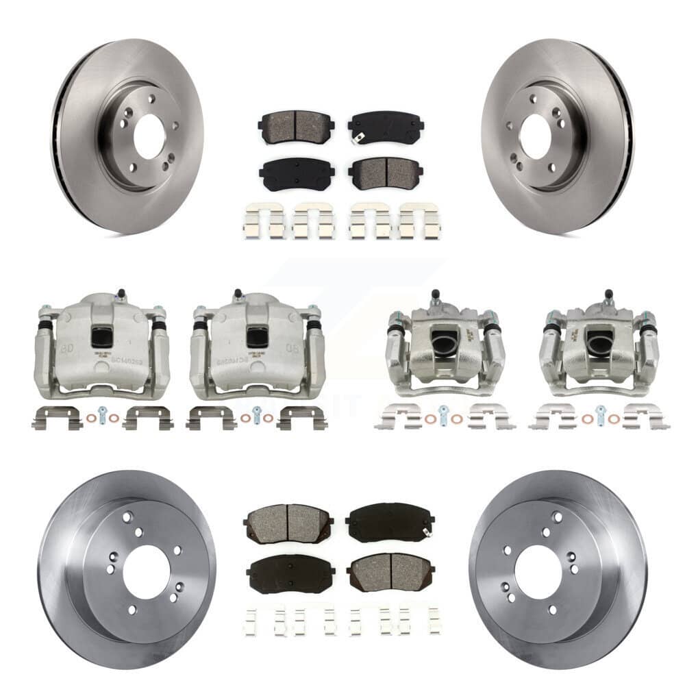 Transit Auto - KC8-101068S - Front and Rear Disc Brake Kits