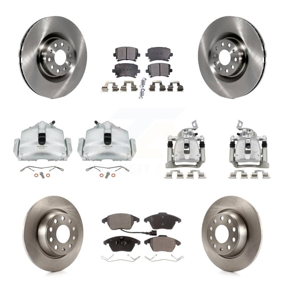 Transit Auto - KC8-101071P - Front and Rear Disc Brake Kits