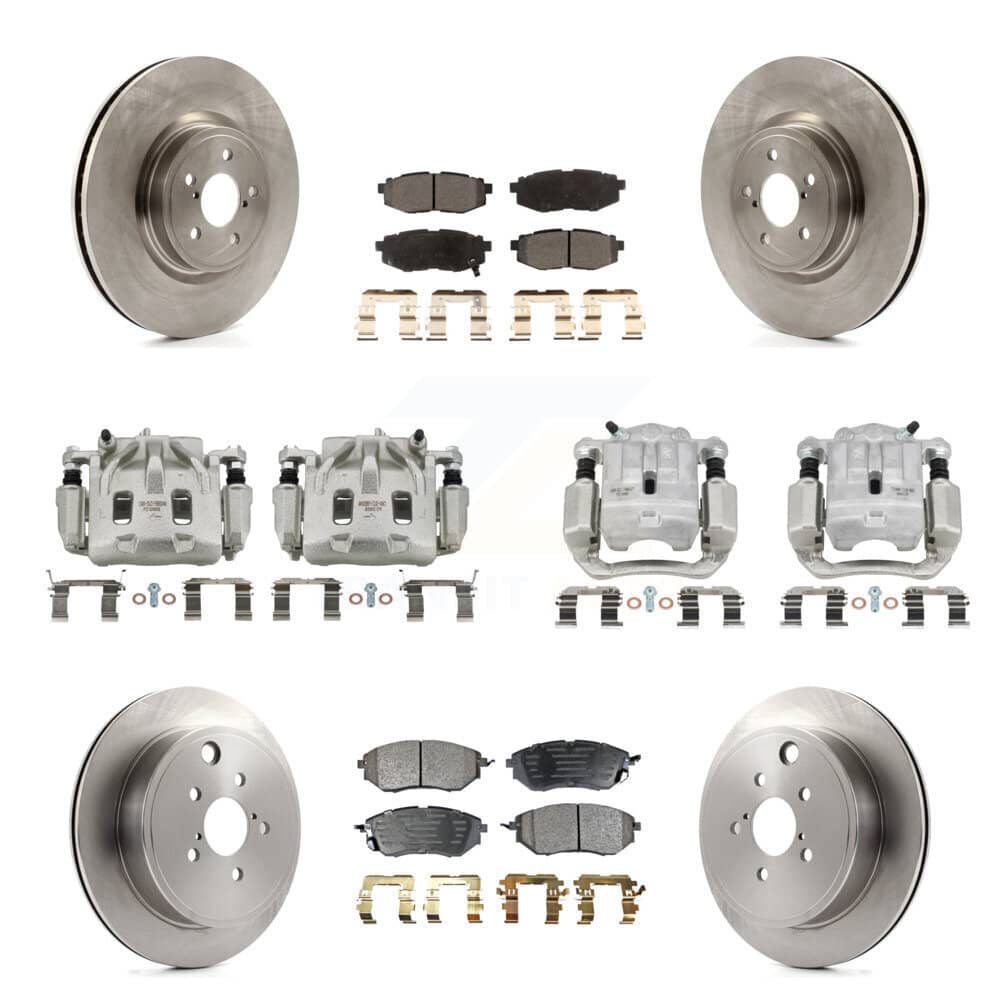 Transit Auto - KC8-101075T - Front and Rear Disc Brake Kits