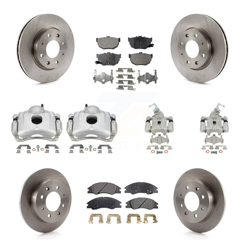 Transit Auto - KC8-101078T - Front and Rear Disc Brake Kits