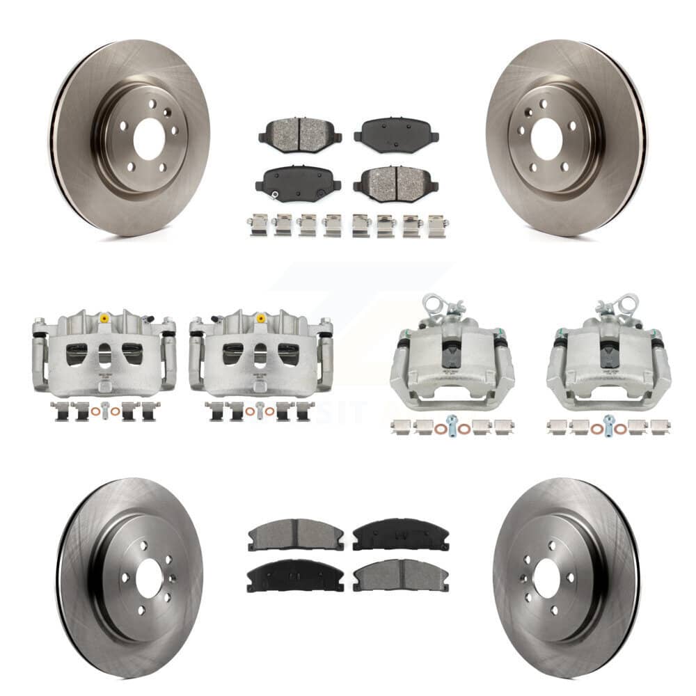 Transit Auto - KC8-101080S - Front and Rear Disc Brake Kits