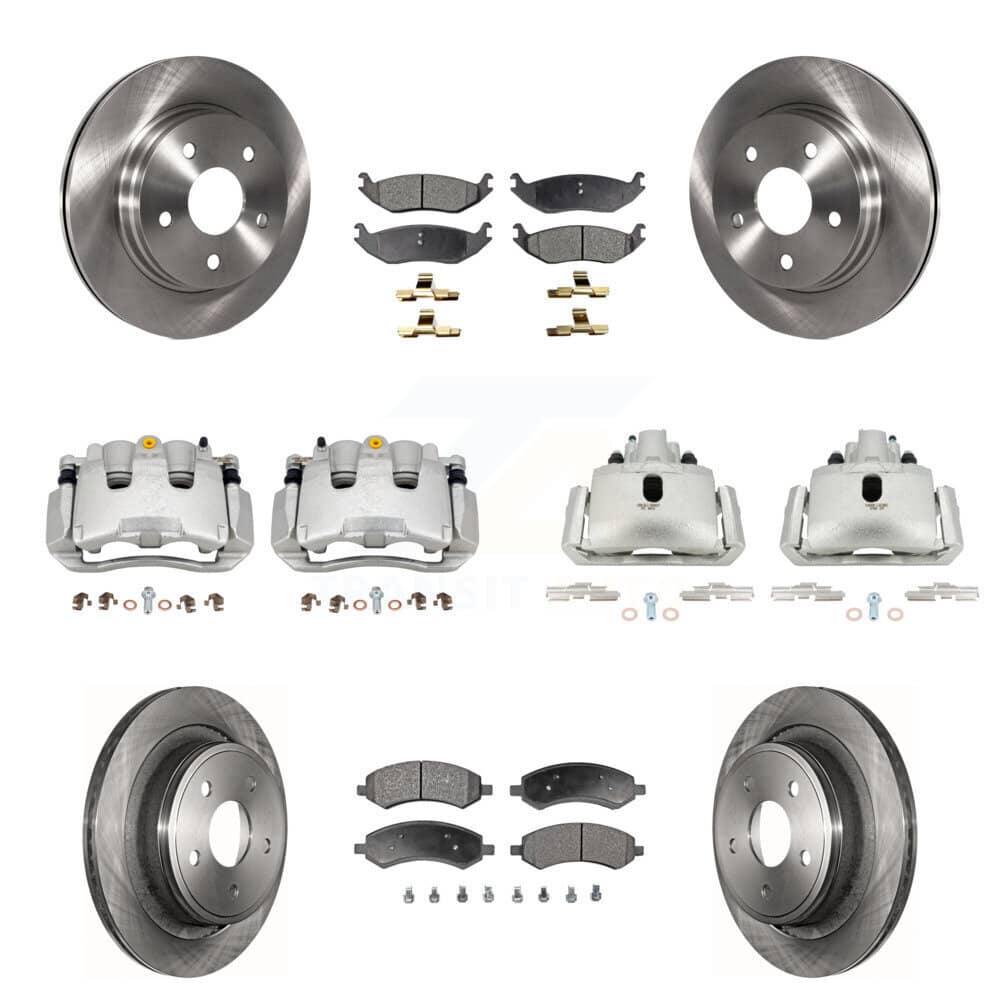 Transit Auto - KC8-101082P - Front and Rear Disc Brake Kits