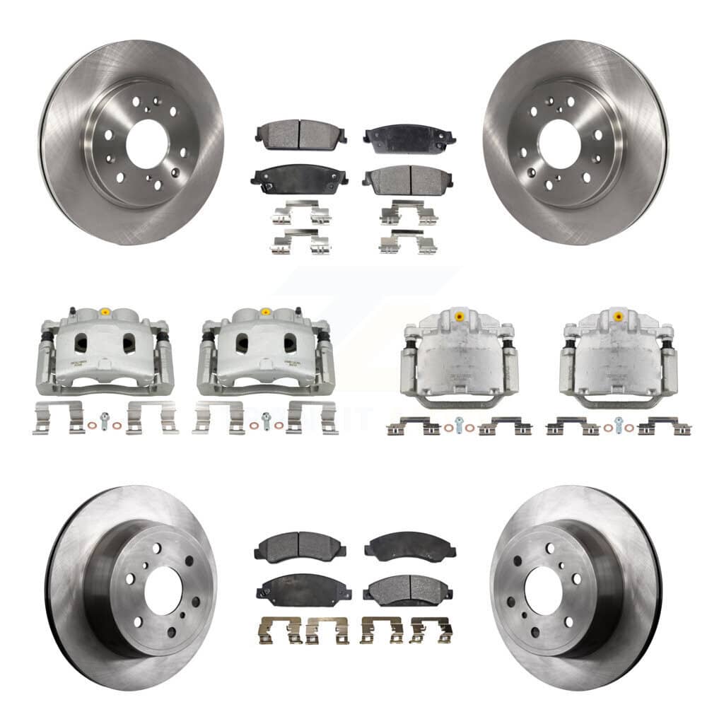 Transit Auto - KC8-101114T - Front and Rear Disc Brake Kits