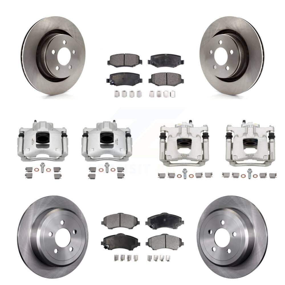 Transit Auto - KC8-101129T - Front and Rear Disc Brake Kits