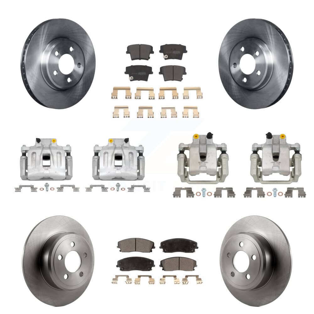 Transit Auto - KC8-101182P - Front and Rear Disc Brake Kits