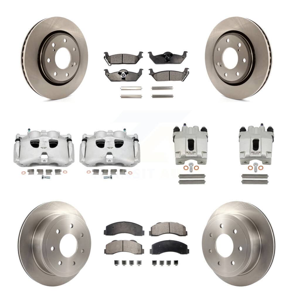 Transit Auto - KC8-101235T - Front and Rear Disc Brake Kits
