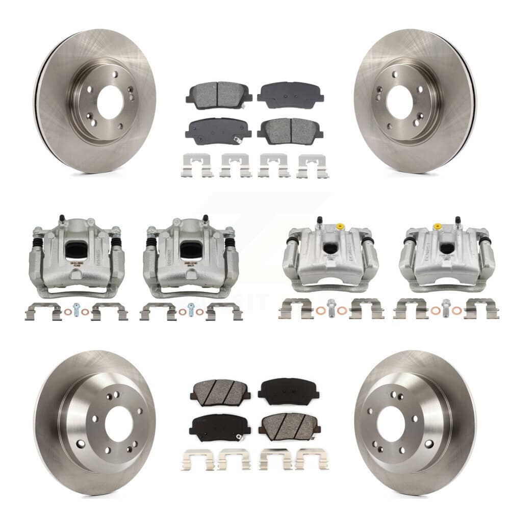 Transit Auto - KC8-101321S - Front and Rear Disc Brake Kits