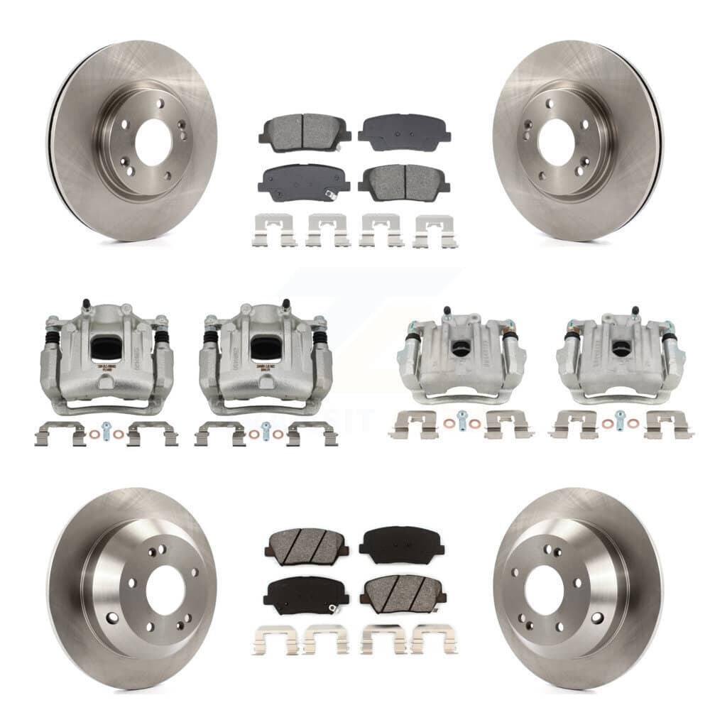 Transit Auto - KC8-101322S - Front and Rear Disc Brake Kits
