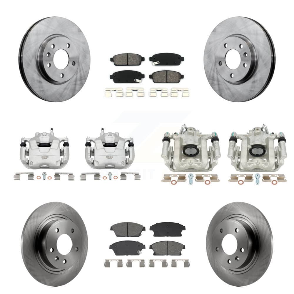Transit Auto - KC8-101339S - Front and Rear Disc Brake Kits