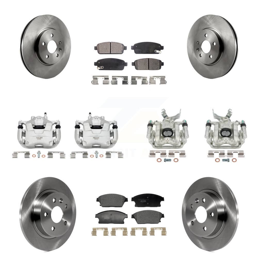 Transit Auto - KC8-101365T - Front and Rear Disc Brake Kits