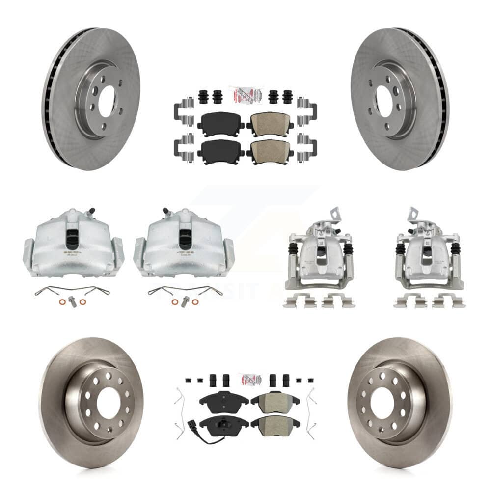 Transit Auto - KC8-101872N - Front and Rear Disc Brake Kits
