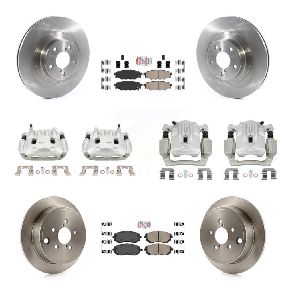 Transit Auto - KC8-101991N - Front and Rear Disc Brake Kits