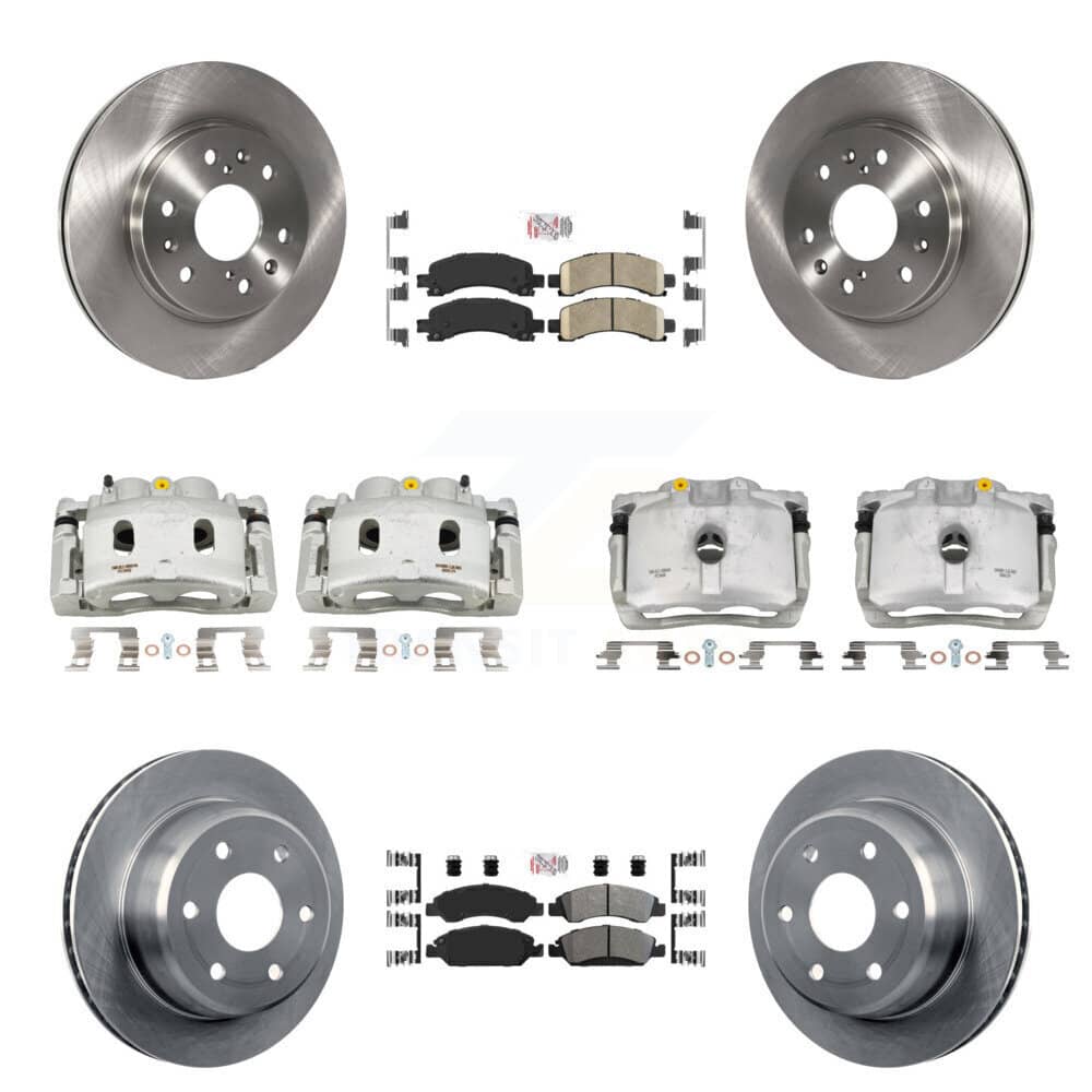 Transit Auto - KC8-102122N - Front and Rear Disc Brake Kits