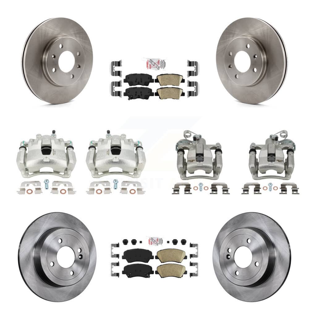 Transit Auto - KC8-102306N - Front and Rear Disc Brake Kits