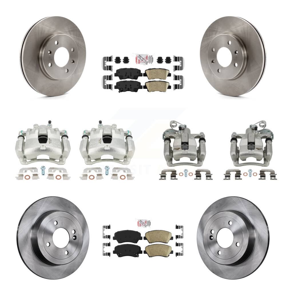 Transit Auto - KC8-102309N - Front and Rear Disc Brake Kits