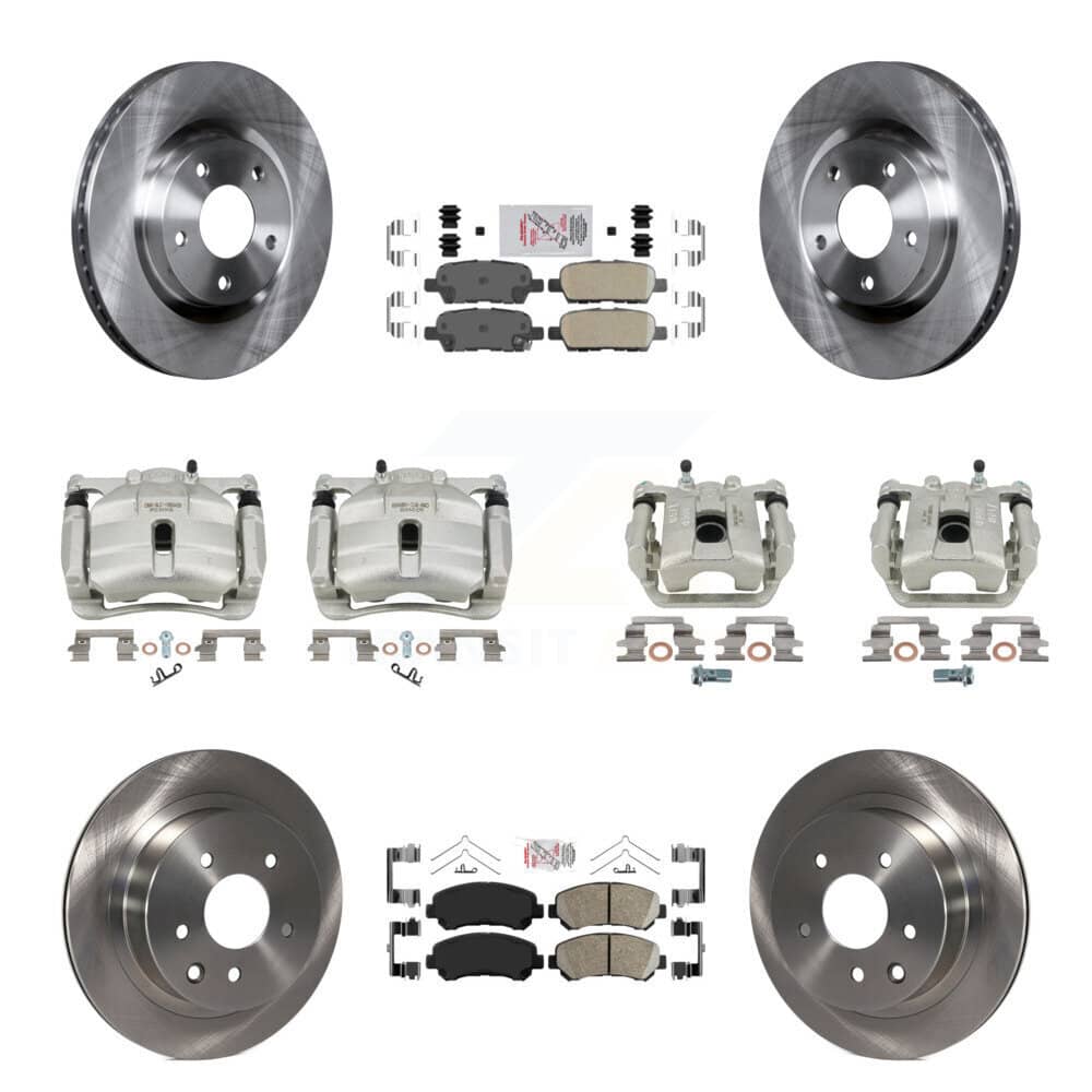 Transit Auto - KC8-102321N - Front and Rear Disc Brake Kits