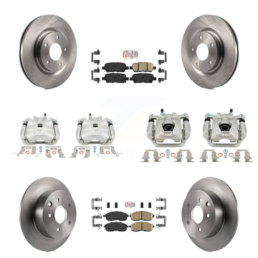 Transit Auto - KC8-102327N - Front and Rear Disc Brake Kits